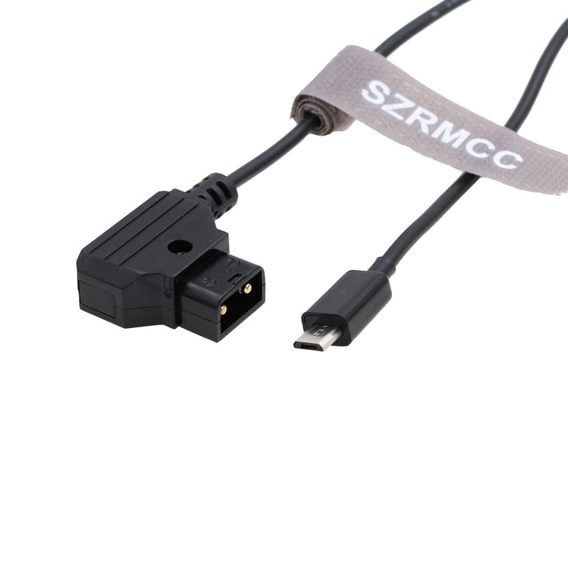 SZRMCC Nucleus Nano Follow Focus Motor or Handwheel Straight Micro USB 5V Regulated to D-Tap Power Cable for Tilta