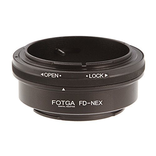 Fotga Mount Adapter for FD Lens to E Mount Camcorder NEX-C3 NEX-5N NEX-7 NEX-VG900 Camera a7 a7S a7R a7II a7SII a7RII A7III A7RIII A7SIII A9 a6500 a6300 a6000 a5100 a5000 a3500