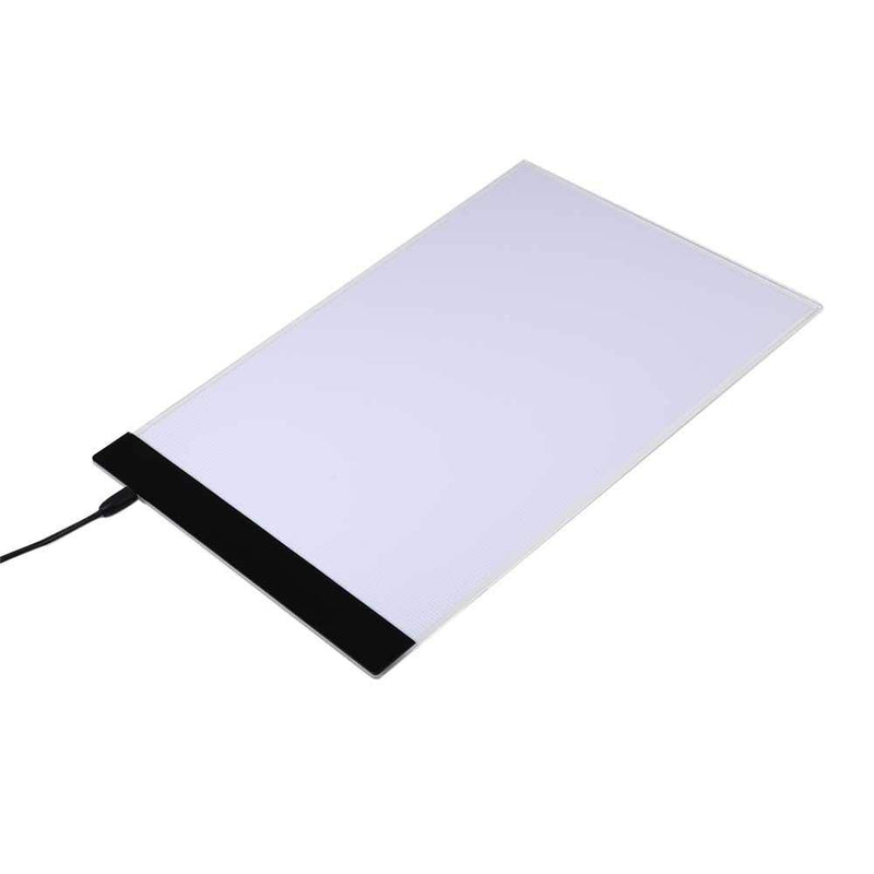 AYNEFY Trace Light Pad, Ultra-Thin A4 Portable Led Light Box Tracer USB Power Cable Artcraft Stencil Table Board for Kids Artists Drawing Sketching