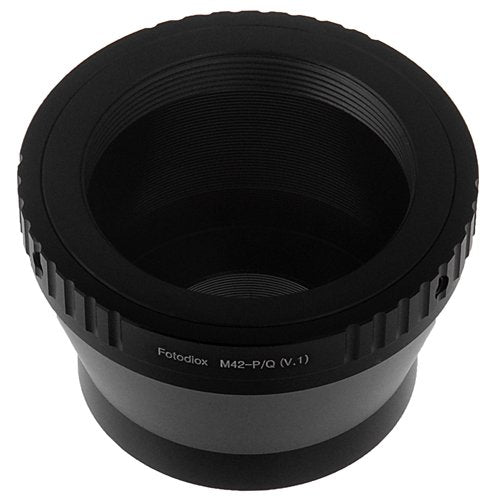 Fotodiox Lens Mount Adapter (Type 1), M42 (42mm x1 Thread Screw) Lens to Pentax Q-Series Camera, fits Pentax Q Mirrorless Cameras, fits Pentax Takumar and Zeiss Lenses.
