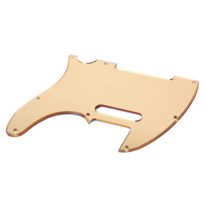 Alnicov Gold Mirror Guitar Pickguard Scratch Plate Fits For Tl Electric Guitar