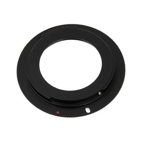 Fotodiox Lens Mount Adapter, Black M42 (42mm x1 thread Mount) Lens to Canon EOS DSLR Adapter, fits Canon EOS 1D, 1DS, Mark II, III, IV, 1DC, 1DX, D30, D60, 10D, 20D, 20DA, 30D, 40D, 50D, 60D, 60DA, 5D, Mark II, Mark III, 7D, Rebel XT, XTi, XSi, T1, T1i...