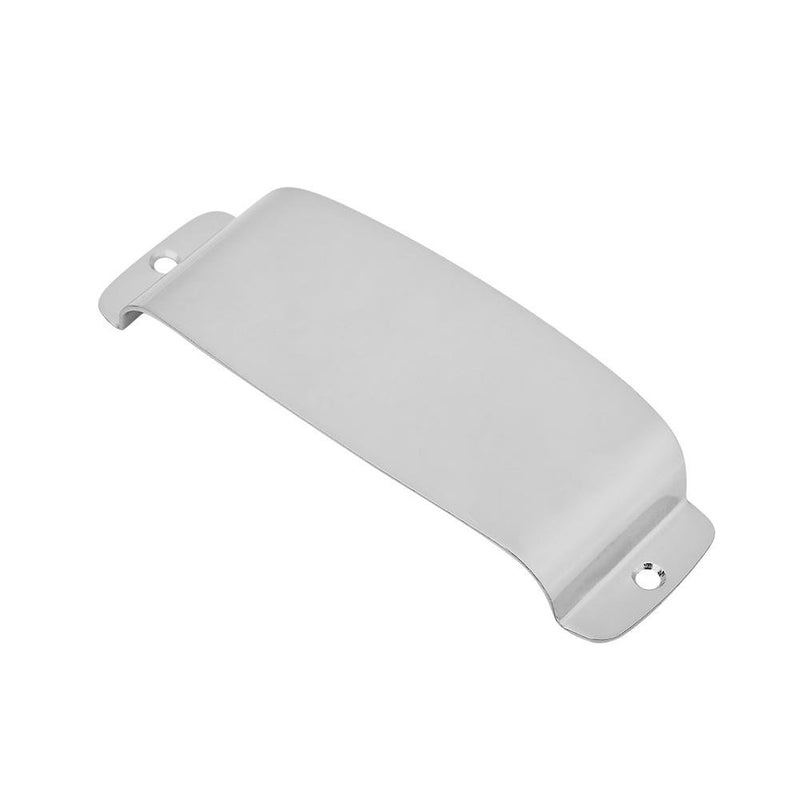 Zinc Alloy Pickup & Bridge Cover,PB Bass Electric Guitar Replacement Pickup & Bridge Cover Protector Silver