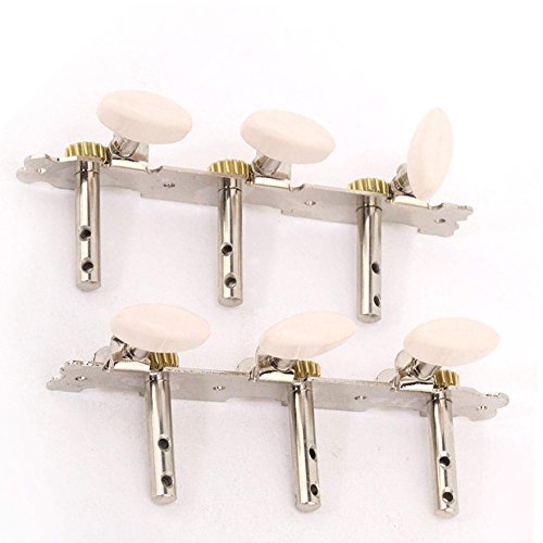 LDEXIN 2pcs Classical 3L3R Guitar Tuner Machine Head Tuning Key Pegs for Acoustic Folk Guitar