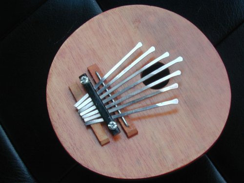 Coconut Gourd Kalimba Thumb Piano 7 Tuneable Note