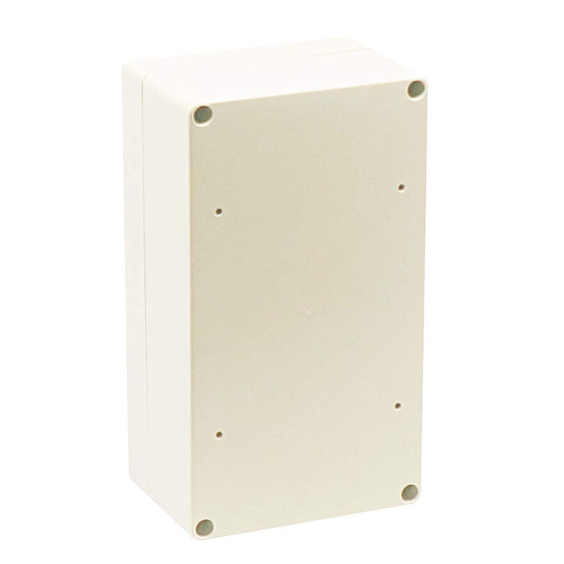 Zulkit Junction Box ABS Plastic Dustproof Waterproof IP65 Universal Electrical Boxes Project Enclosure Gray 6.2 x 3.5 x 2.4 inch (158 x 90 x 60 mm) 6.2" x 3.5" x 2.4"