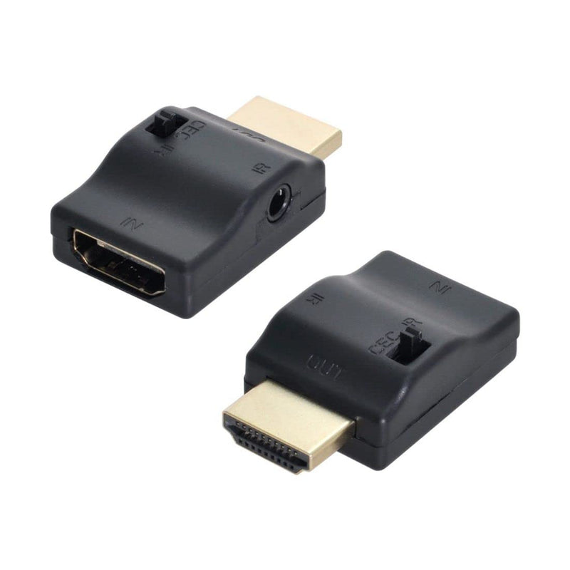 ChenYang CY HDMI Male to Female Remote Controlled HDMI-Compatible 2.0 IR Adapter with CEC ARC Function HDCP Compliant Support to Close CEC CEC/ARC HDMI Adapter x1