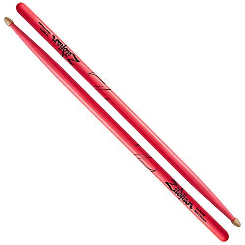 Zildjian 5A Acorn Neon Pink Drumsticks