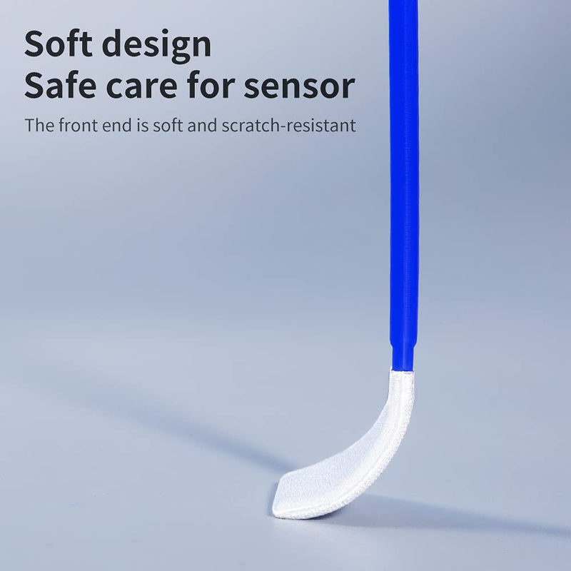 K&F Concept 20 Pack Swabs, Full-Frame Professional Camera Sensor Cleaner DSLR Sensor Cleaning, Size: 24mm x 20mm 24mm Full-Frame (20 Pack Swabs)