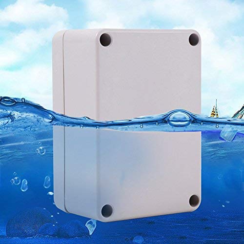 Junction Box IP66 Waterproof Dustproof Thermoplastic ABS Junction Box Wire Connection Electrical Project Outdoor Enclosure(98 x 66 x 48mm)