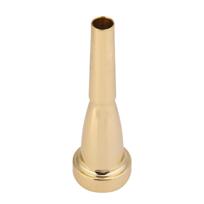 Trumpet Mouthpiece, Copper Trumpet Mouthpiecefor 3C Size Musical Instrument (Gold) Gold