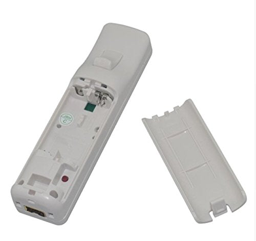 Replacement Battery Back Cover Case Door Sell Lid for Wii Remote Controller （White）