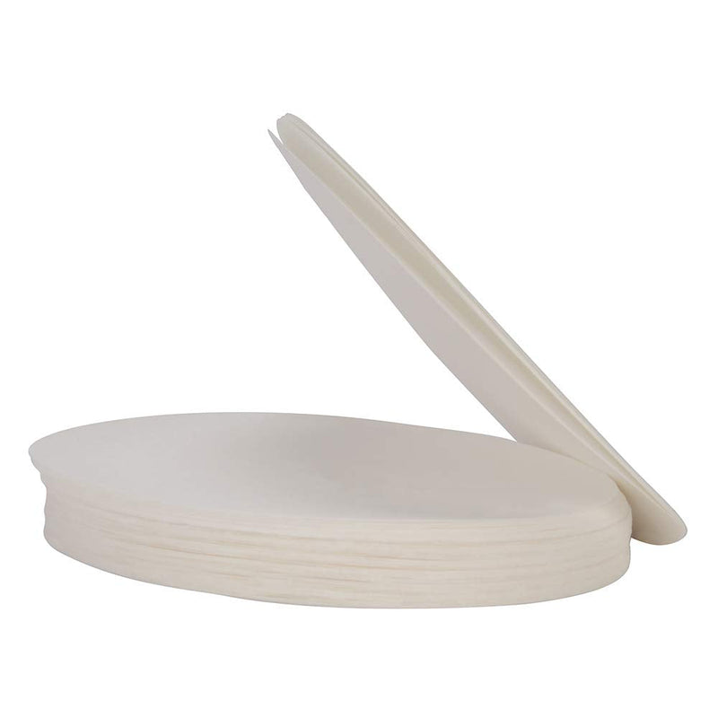 [AUSTRALIA] - Labasics Quantitative Filter Paper Circles, 125 mm Diameter Cellulose Filter Paper with 15 to 20 Micron Particle Retention Medium Filtration Speed, Pack of 100 