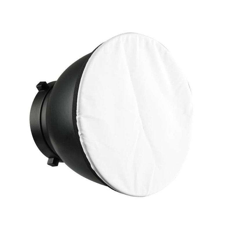 Soonpho 7" Standard Reflector Diffuser Lamp Shade Dish with 20° /40°/ 60° Degree Honeycomb Grid White Soft Cloth for Bowens Mount Studio Strobe Flash Light Speedlite