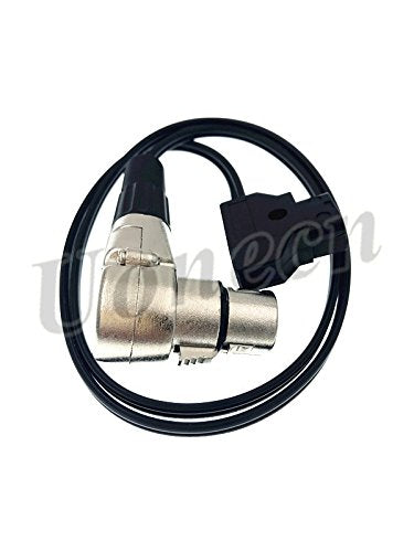 [AUSTRALIA] - For ARRI ALEXA Camera Cable Right Angle 90 Degree XLR 4 Pin Female to D-tap Power Cable for Supply Battery Adapter 