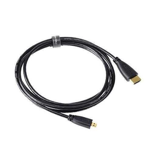 [AUSTRALIA] - Panasonic Lumix DC-ZS70 Digital Camera AV/HDMI Cable 5 Foot High Definition Micro HDMI (Type D) to HDMI (Type A) Cable 