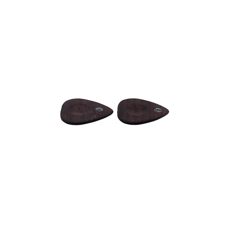 Alnicov 2Pcs rosewood Wooden Guitar Picks