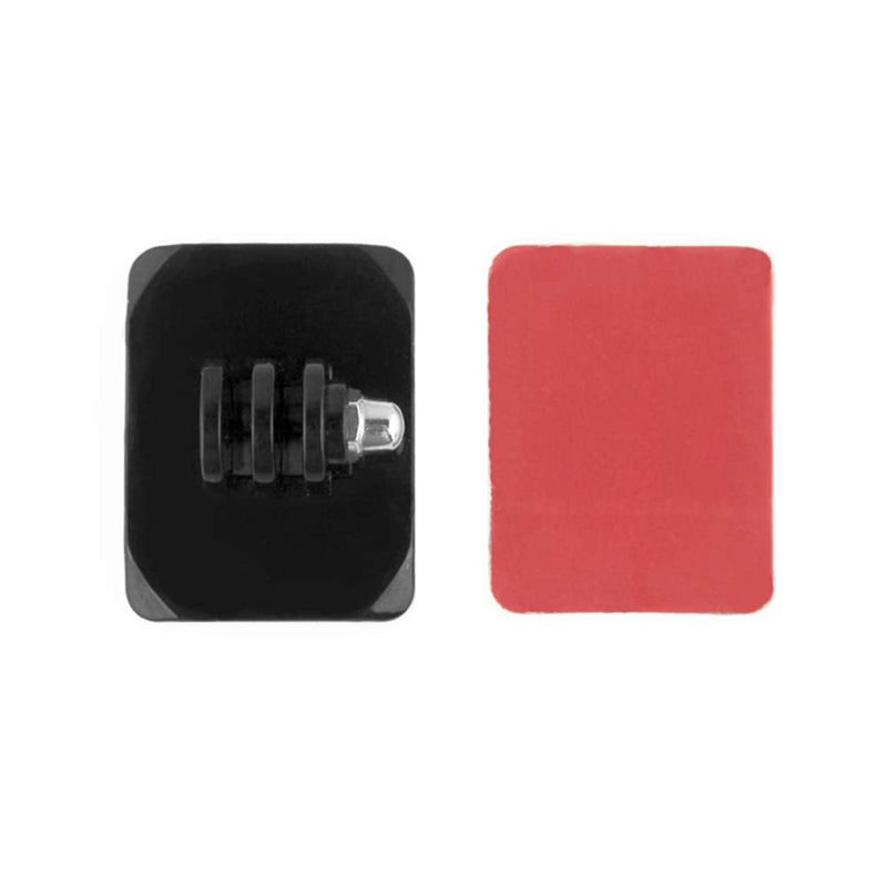 Curved & Flat Adhesive Mounts Base with Strong Sticky Pads Easy Mount to Helmet Mounting Accessory Kits for GoPro Camera Accessories