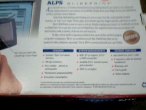 1994 Alps Electric Glidepoint 3 Button Trackpad for PS/2 & Serial