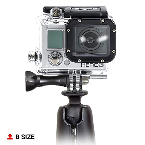 [AUSTRALIA] - RAM Mounts RAP-B-202U-GOP1 Action Camera Universal Ball Adapter with B Size 1" Ball 