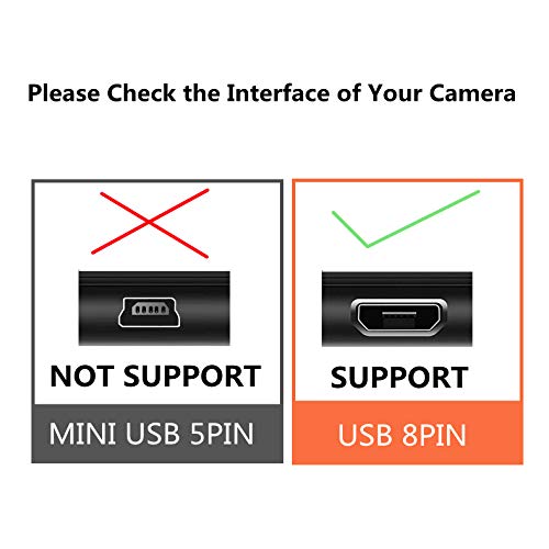 Saipomor Replacement UC-E6 UC-E16 UC-E17 USB Cable Cord Compatible with EX-Z890 EX-ZS5 Nikon Digital SLR DSLR D3200 D3300 D5000 D5100 D5200 D5300, Nikon 1 S2 1S2, 1 V1 1V1 Digital Cameras (3.3FT)