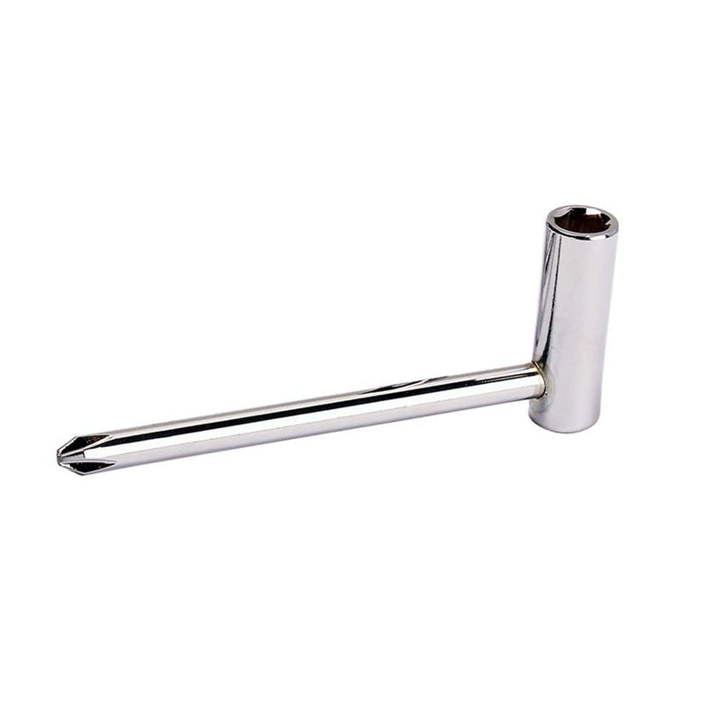 Guitar Truss Rod Wrench with 1/4" 6.35mm Cross Screwdriver 7mm Nut Driver for Taylor Guitar Adjustment Wrench