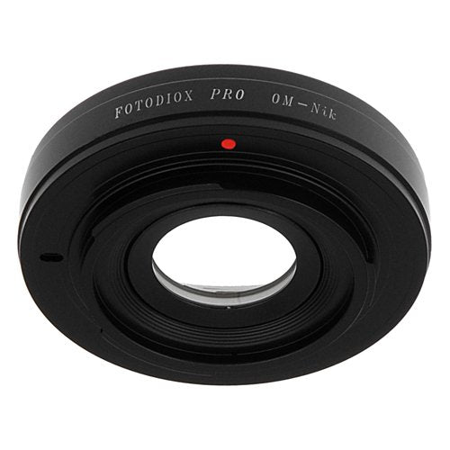 Fotodiox Pro Lens Mount Adapter, Selective 35mm Olympus Zuiko Lens to Nikon Camera Adapter (Please See Compatible Lens List), OM-Nikon Pro Olympus OM