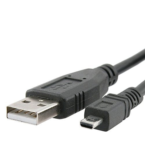 Nikon Coolpix S3700 Digital Camera USB Cable 5' USB Data Cable - (8 Pin) - Replacement by General Brand