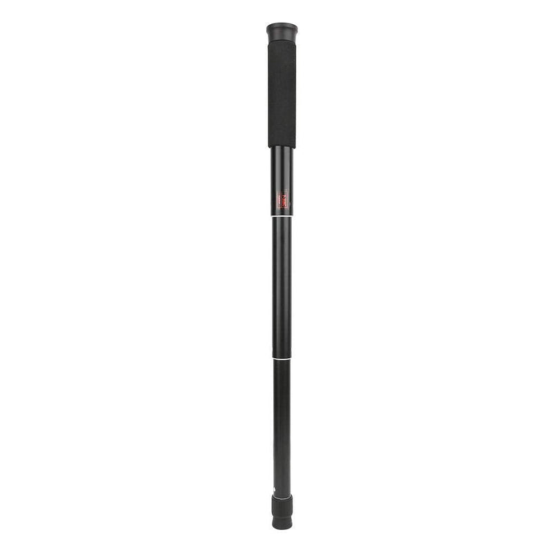 Bewinner1 Portable Monopod 8 Sections Aluminium Alloy Monopod Adjustable Height Maximum Load 5kg, Folding Size is only 28CM for SLR Camera Photography Selfie V-Log (Black2) Black2