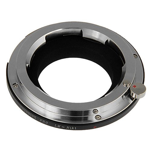 Fotodiox PRO Lens Mount Adapter, Leica M Lens to Nikon 1-Series Camera, fits Nikon V1, J1 Mirrorless Cameras, Leica M-Nik(1) PRO