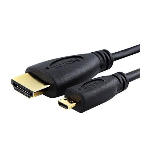 Synergy Digital HDMI Cable Compatible with Canon PowerShot SX720 HS Digital Camera HDMI Cable 5 Foot High Definition Micro HDMI (Type D) to HDMI (Type A) Cable