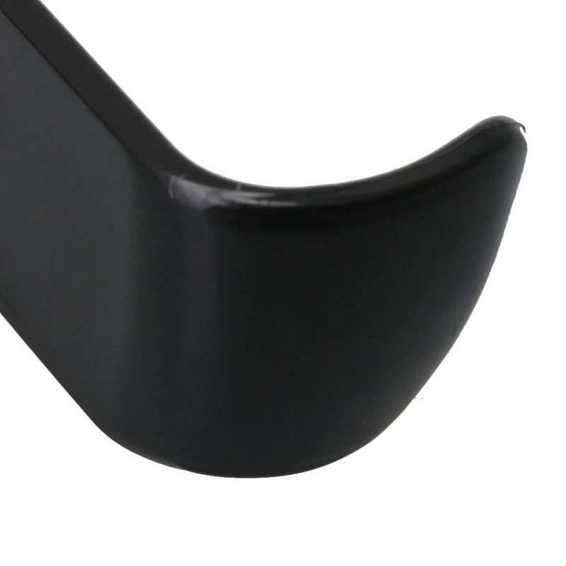 BQLZR 61x20x26mm Plastic Sax Thumb Hook Rests Thumb Supports for Alto/Soprano/Tenor Saxophone Black Music Parts Accessories
