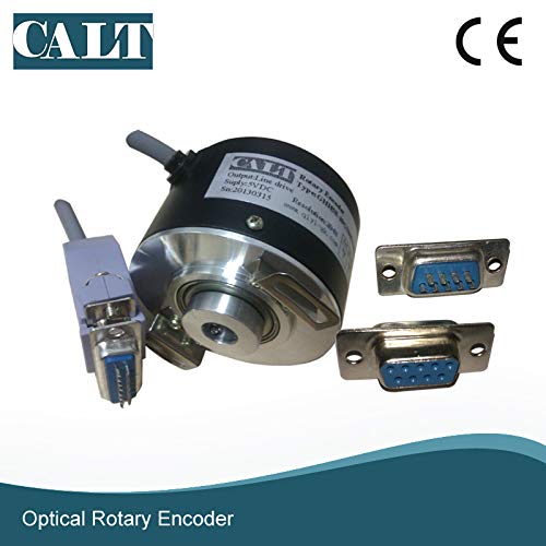 60mm Outer Diameter 12mm Aperture Hollow Shaft Rotary Encoder Push Pull Output 5V~26V 1000P/R