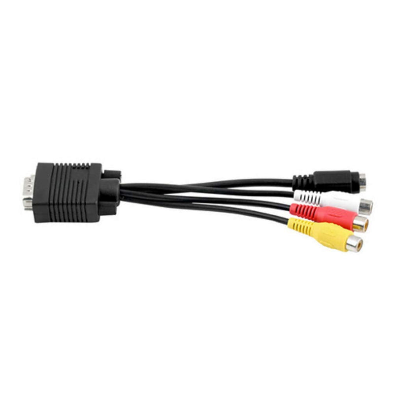 [AUSTRALIA] - ANRANK High Performance VGA SVGA to S-Video 3 RCA Composite AV TV Out Adapter Converter Cable for PC Laptop 