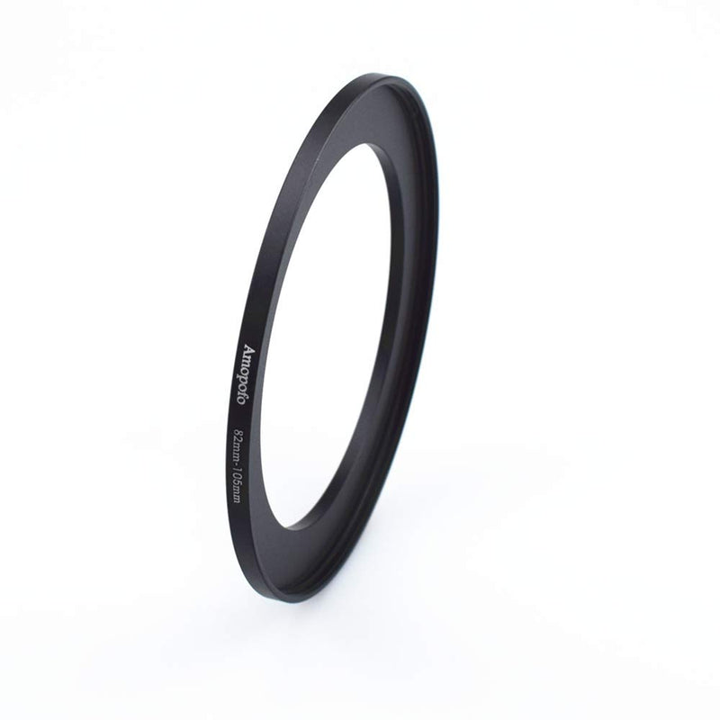 [AUSTRALIA] - 82mm-105mm Metal Ring/82mm to 105mm Step Up Ring for Filters,Made of CNC Machined with Matte Black Electroplated Finish,Compatible with All 82mm Camera Lenses & 105mm Accessories 82 to 105mm Step Up Ring Adapter 