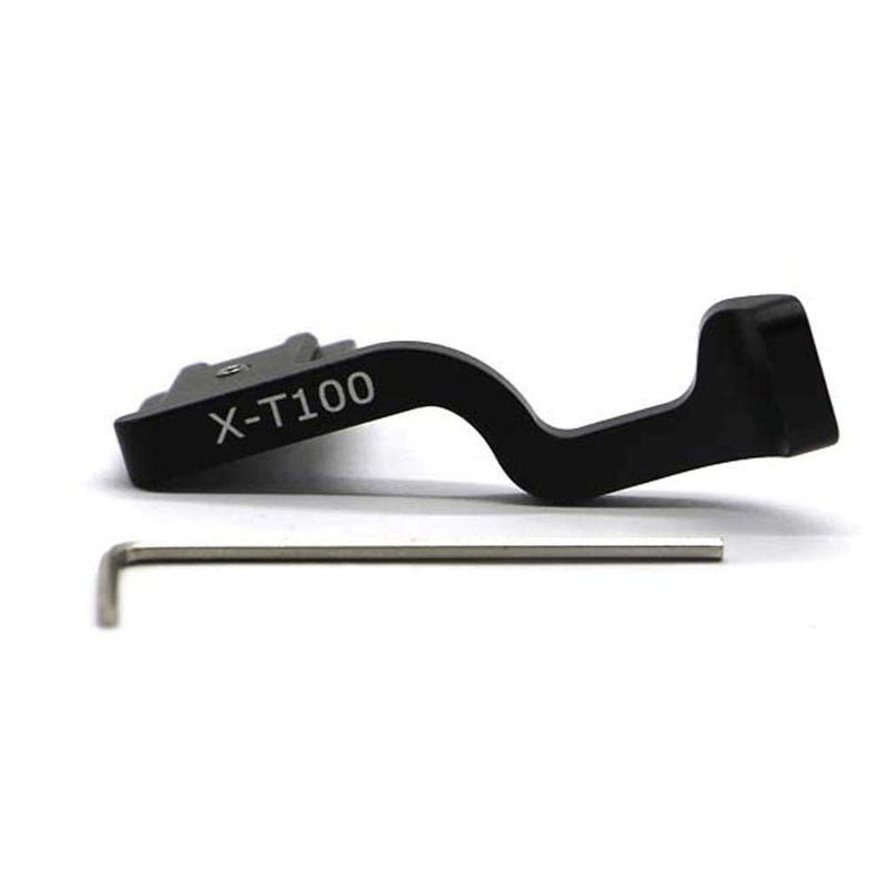 X-t100 Metal Thumbs Up Grip Hot Shoe Cover, Aluminium Alloy Hot Shoe Cover Thumb Grip for Fujifilm X-T100 XT100 Special Finger Handle, Hot Boot Finger Button