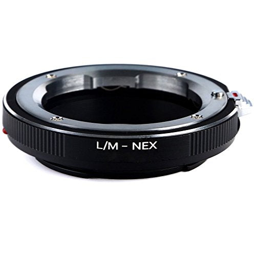 Adapter to Convert Leica M Mount Lens to E-Mount for Alpha a7, a7S, a7IIK, a7II, a7R II, a6500, a6300, a6000, a5000, a5100, a3000 Mirrorless Digital Camera