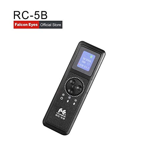 Falcon Eyes RC-5B Remote Control for Falconeyes LED RX-18TDX II, RX-24TDX II, RX-48TDX II, RX-36TDX II, RX-120TDX II, SO-48TDX II, SO-68TDX II LED Photo Studio Light