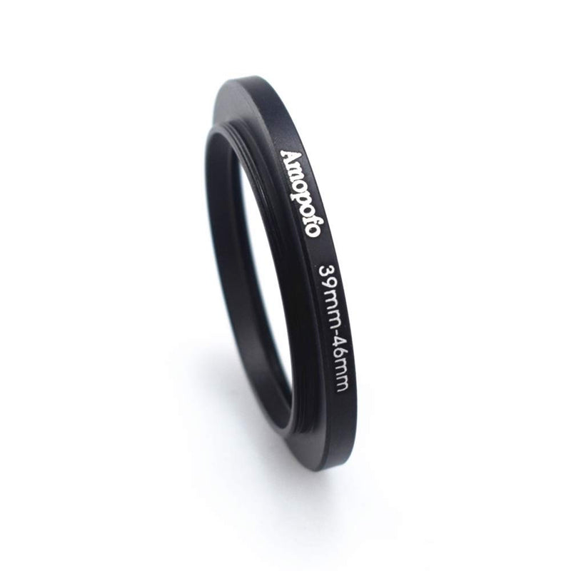 39mm to 46mm Camera Filters Ring Compatible All 39mm Camera Lenses or 46mm UV CPL Filter Accessory 39 to 46mm Step Up Ring Adapter