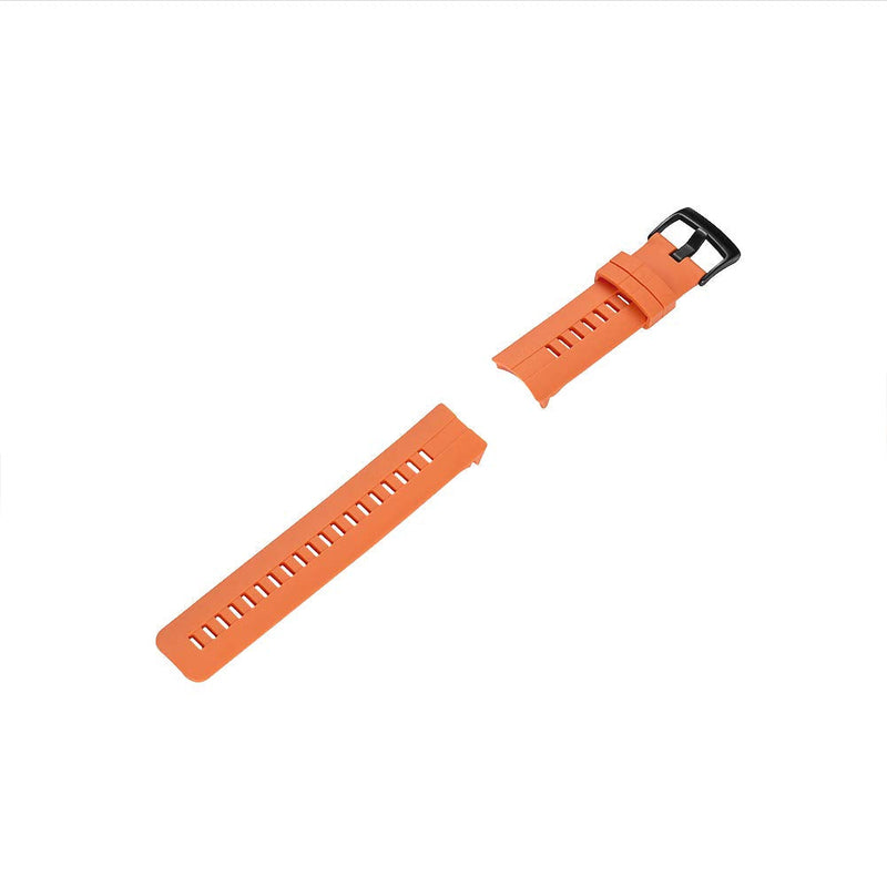 SENCATO Watch Bands Compatible with Suunto Spartan Sport HR, Classic Soft Rubber Replacement Wrist Strap for Suunto Spartan Sport HR Smart Watch Band (Orange) Orange