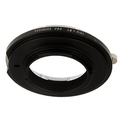 Fotodiox PRO Lens Mount Adapter, Leica M Lens to Nikon 1-Series Camera, fits Nikon V1, J1 Mirrorless Cameras, Leica M-Nik(1) PRO