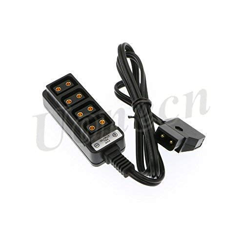 [AUSTRALIA] - Uonecn Photography Power Cable 4 Port D-Tap Female to D-tap B-Type Male for Anton Bauer V-Mount Battery 