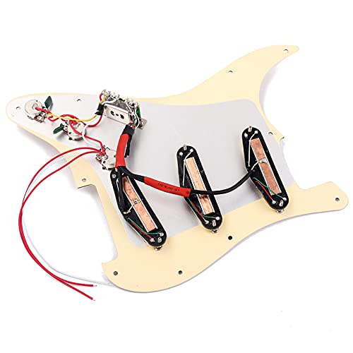 Alnicov SSS 3-Ply Pre-Wired Pickguard Pickup Set High quality Retro Single-coil Pickup Musical Instrument Accessories