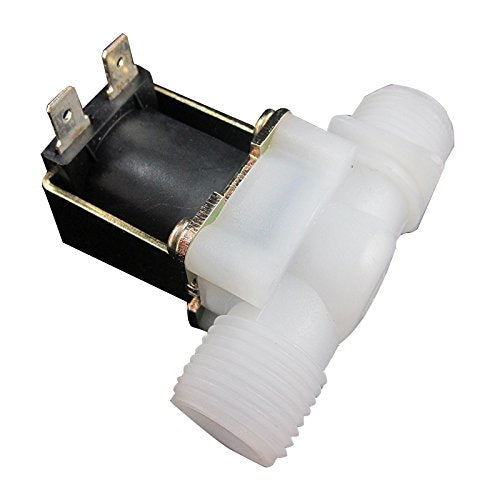 DIGITEN Water Flow Control LCD Display+1/2"Flow Sensor Meter+1/2"Solenoid Valve+12V Power
