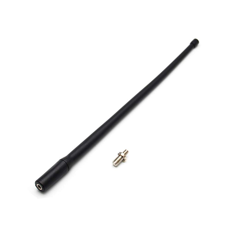 Antenna Compatible with Jeep Wrangler JK JKU JL JLU (2007-2021) Flexible Rubber Antenna Replacement Car Wash Proof Short Rubber Antenna - Internal Copper Coil （13 inches ）