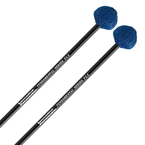 Innovative Percussion F3.5 Fundamental Series Medium Vibraphone Mallets with Birch Handles