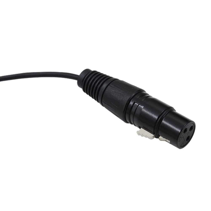 [AUSTRALIA] - BEKER 3 Socket Female Plug to 3 Socket Female Mini XLR Cable XLR Female to Mini XLR Female Audio Cable 3-Pin Mini Connector (TA3F) to 3 Socket Female Lapel Microphone Cable 65CM/25 inch 