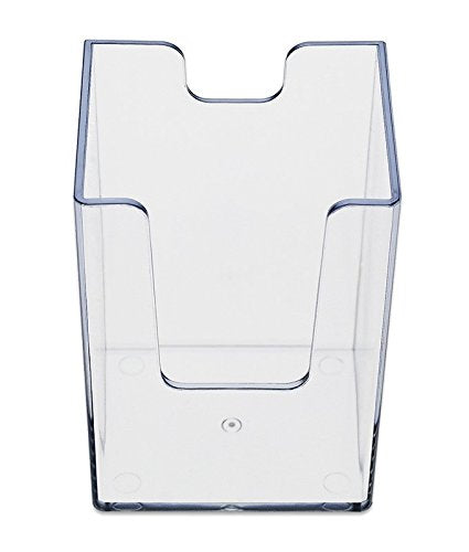 SOURCEONE.ORG Premium Clear Acrylic Single Pocket Vertical Business Card Holder 1 Pack