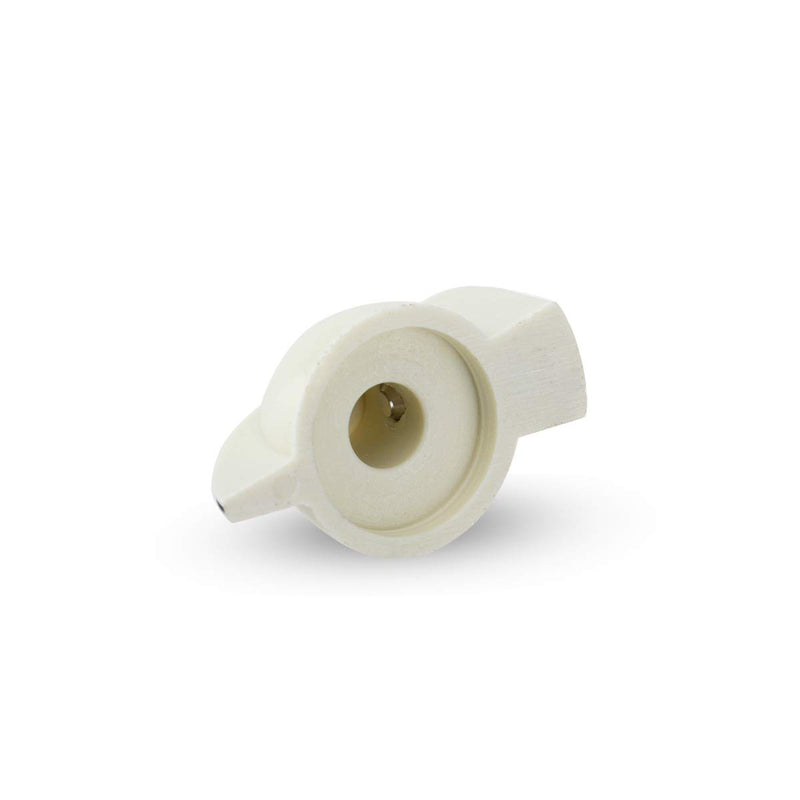 Musiclily Pro Imperial Inch Size Guitar Amplifier Effect Pedal Chicken Head Pointer Knobs with Set Screw,Cream (Set of 6) Cream