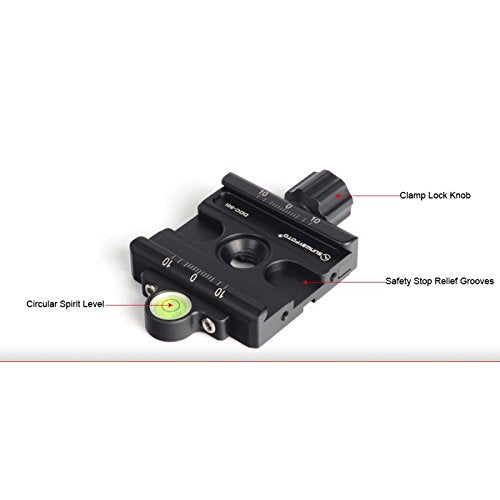 SUNWAYFOTO 50mm Screw Knob Clamp Arca Comp DDC-50i 1/4" 3/8" Sunway